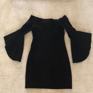Fifteen Twenty Bell Sleeve Bodycon Dress